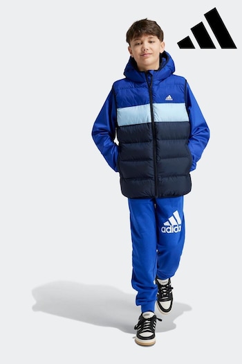 adidas Blue/Navy Gilet (B45385) | £50