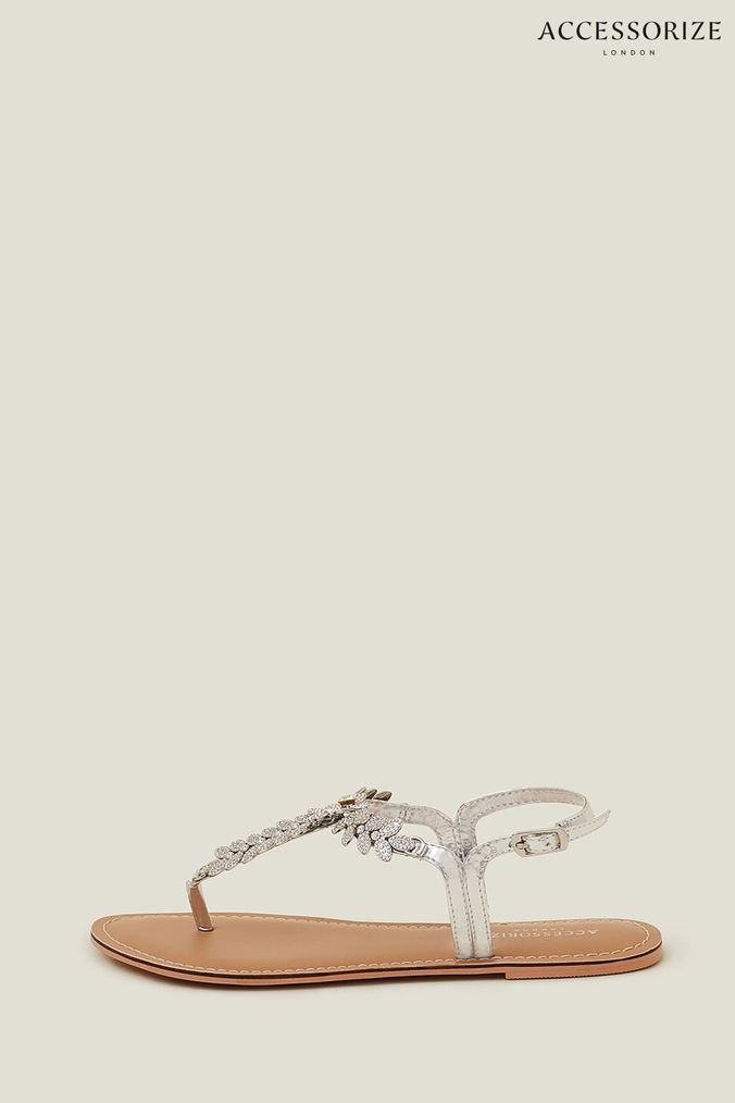 Next womens white sandals sales