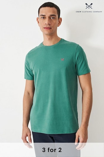 Crew Clothing Plain Cotton Classic T-Shirt (B45719) | £25