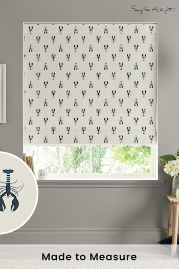 Sophie Allport White Lobster Made to Measure Roman Blinds (B45731) | £79