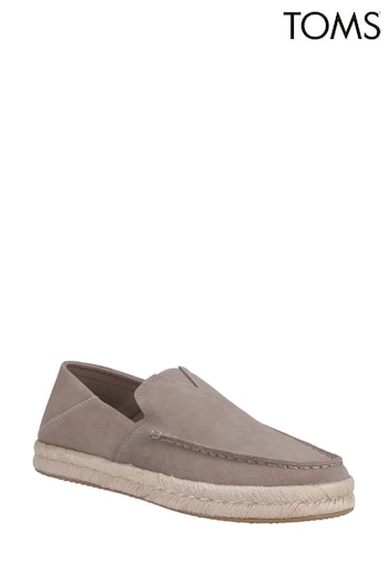 Toms Grey Alonso Loafers (B45819) | £80
