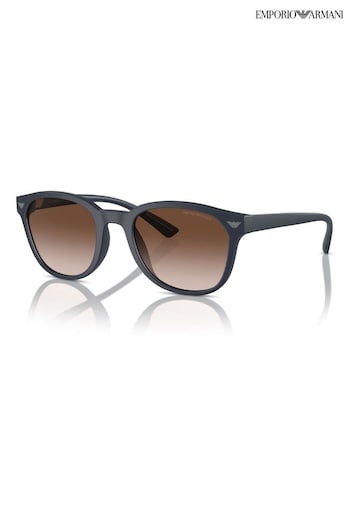 Emporio Armani textured Blue Ea4225U Phantos Sunglasses (B45833) | £135