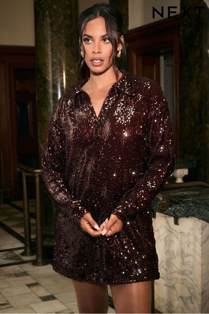 Sequin Dresses Glitter Dresses Next UK