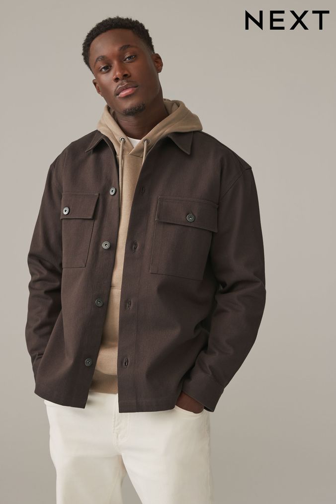 Next mens overshirt on sale