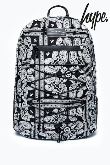 Hype. Bandana Maxi Black Backpack (B46204) | £50