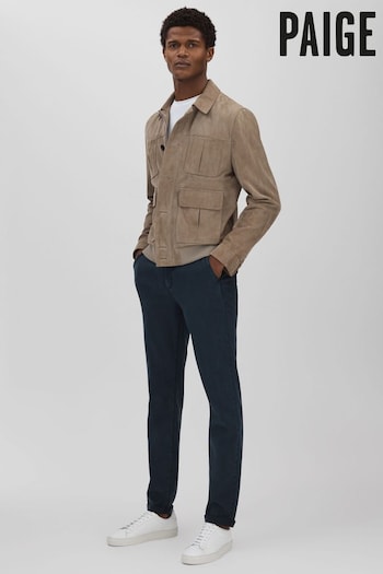 Paige Brushed Drawstring V-neck trousers (B46255) | £230