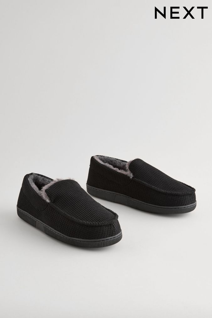 Men s Slippers Mules Moccasins Boots Next