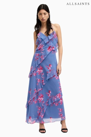 AllSaints Pink Marina Iona Dress (B47770) | £199