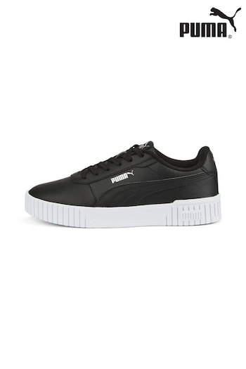 Puma Coal Black Womens Carina 2.0 Trainers (B47867) | £52