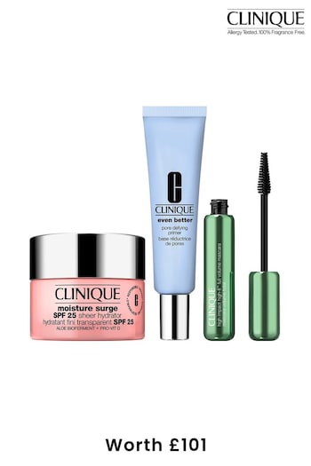 Clinique Prepped and Primed Beauty Trio (Worth £101) (B47890) | £71