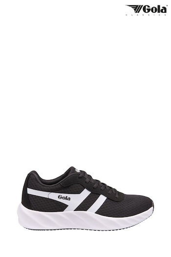 Gola Black Mens Draken Mesh Running Trainers (B48098) | £60