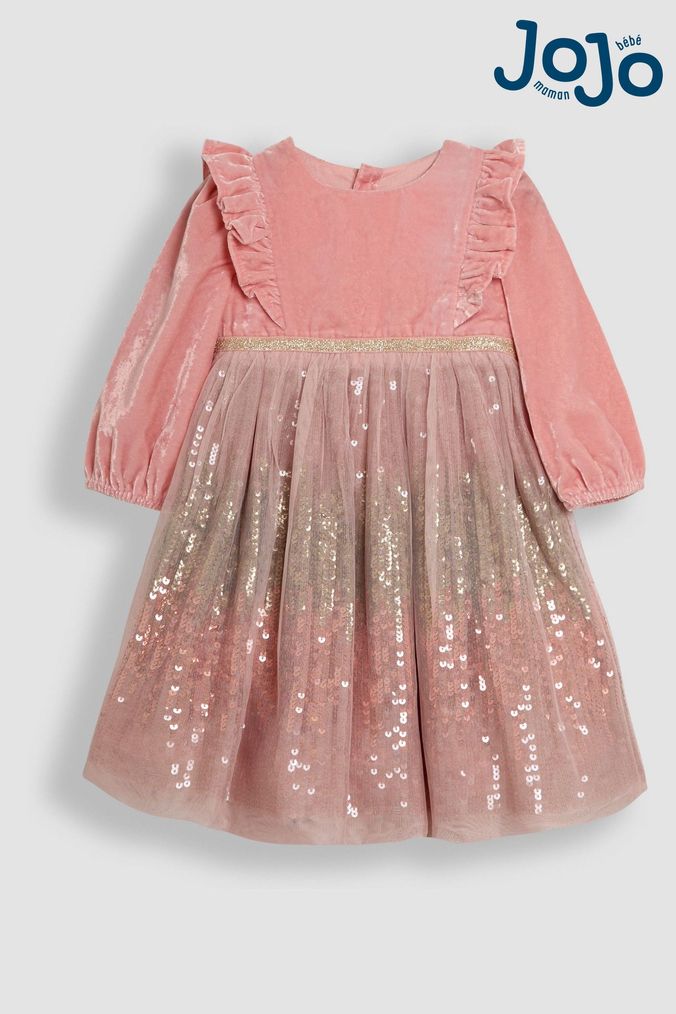 Next pink baby dress outlet