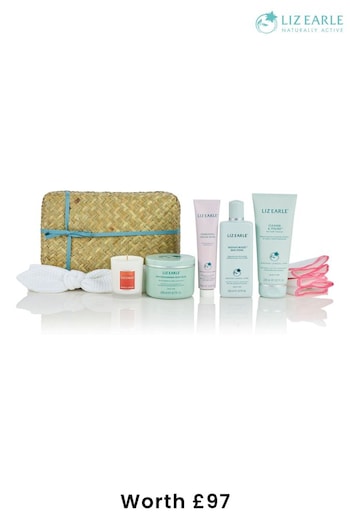 Liz Earle At Home Spa Gift Set Basket (Worth £97) (B48185) | £55