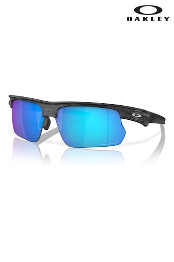 Oakley Grey Bisphaera Oo9400 Rectangle Polarised Sunglasses (B48334) | £201