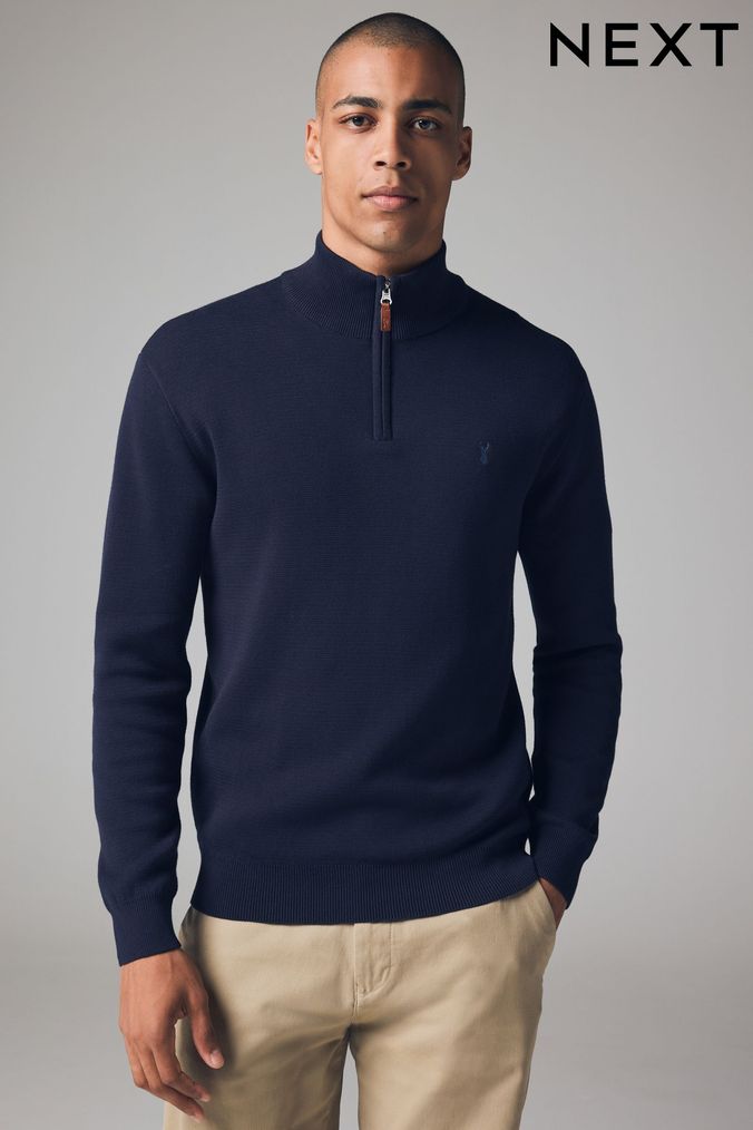 Mens Cotton Jumpers Mens Crew Neck Jumpers Next Official Site