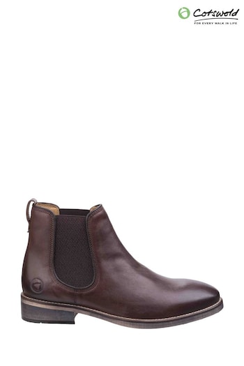 Cotswolds Corsham Chelsea Brown black Boots (B48621) | £80