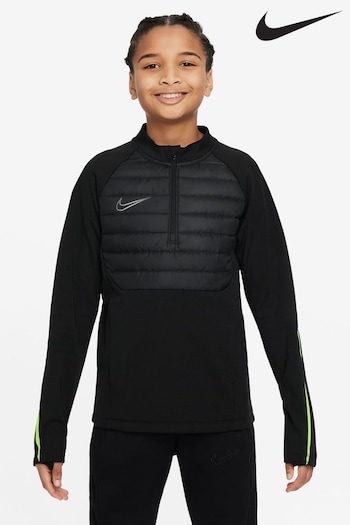 Nike Black Therma-FIT Academy Football Drill Top (B48692) | £50