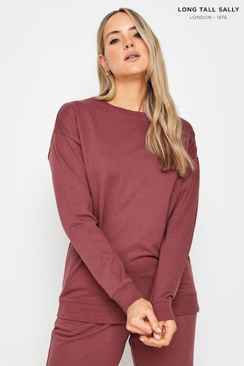 Long Tall Sally Brown Crew Neck Sweatshirt (B48756) | £24
