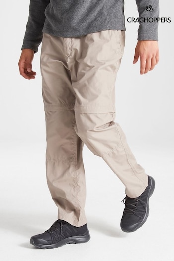 Craghoppers Kiwi Convertible Brown Trousers (B48985) | £70