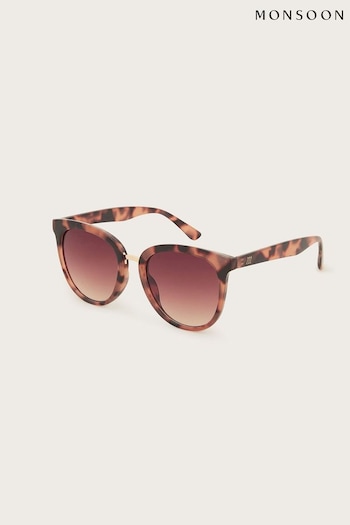 Monsoon Squared Tortoiseshell Sunglasses (B49009) | £15