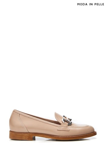 Moda in Pelle Elsbeth Covered Snaffle Smart Loafers (B49064) | £79