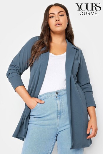 Yours Curve Blue Blazer (B49094) | £34