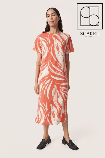 Eva Short Sleeve Crew Neck Midi Dress (B49340) | £50