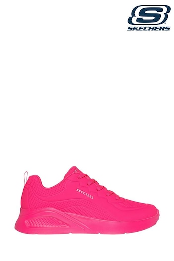 Skechers Pink Uno Lite Lighter One Trainers (B49361) | £64