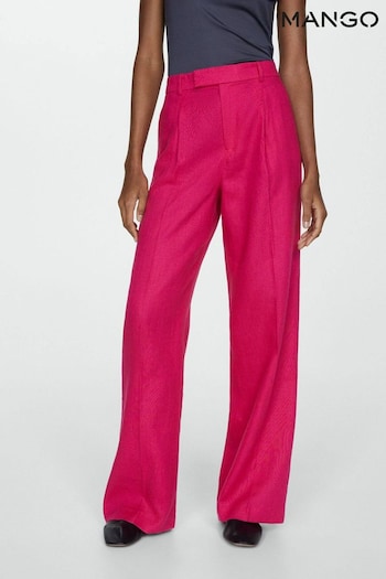 Mango Pink Fulitu Trousers (B49506) | £50