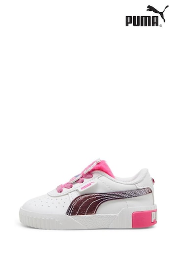 Puma White PUMA x TROLLS Cali OG button-fastening Girl Sneakers (B50714) | £50