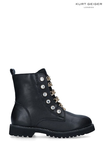 Kurt Geiger London Junior Mini Bax Black Boots boot (B50836) | £89