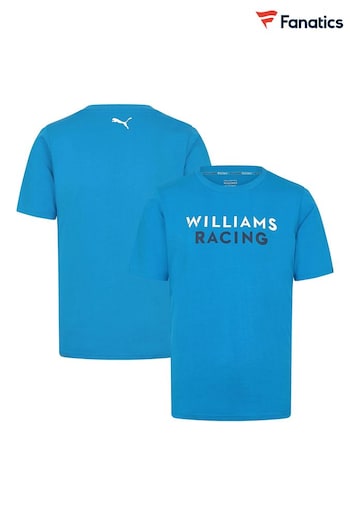 Fanatics Blue Williams Racing Puma Core Logo T-Shirt (B51282) | £33