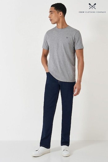 Crew Clothing Company Plain Cotton Classic T-Shirt (B51327) | £25