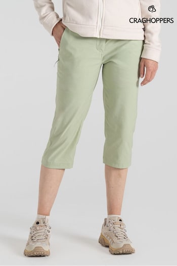 Craghoppers Green Kiwi Pro Crop Trousers (B51341) | £55
