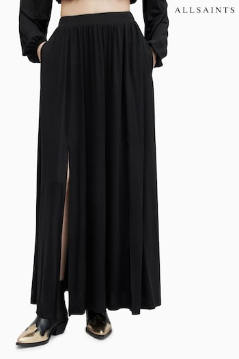 AllSaints Black Casandra Skirt (B51427) | £119