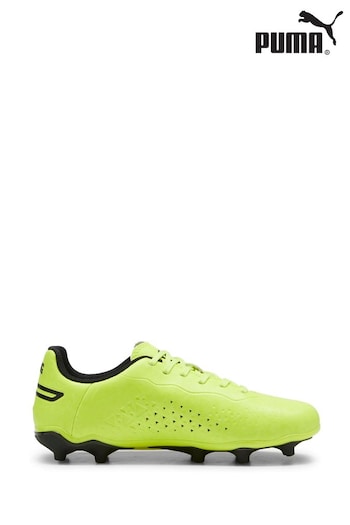 Puma Green Unisex Kids King Match Football Boots (B51431) | £46