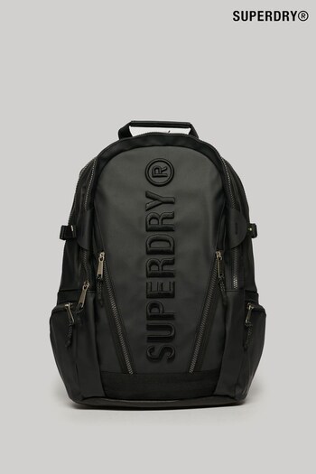 Superdry Black Tarp Rucksack Bag (B51660) | £60