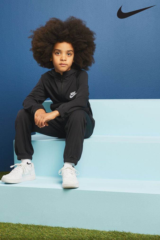 Boys nike poly tracksuit top