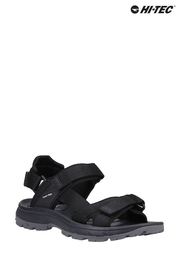 Hi-Tec Sierra Black Sandals (B51831) | £50