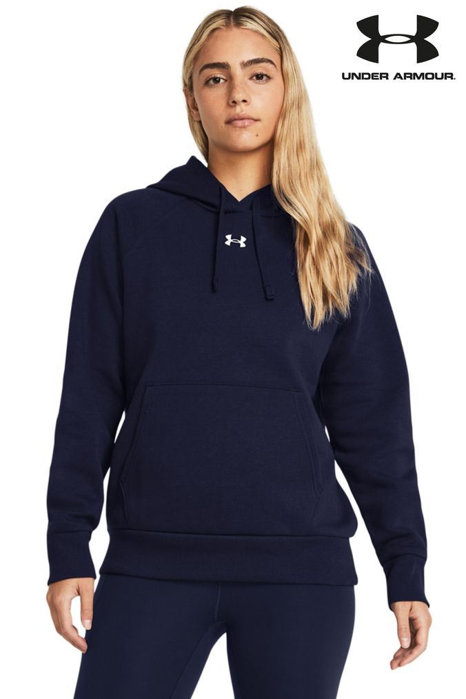 Navy under armour hoodie clearance