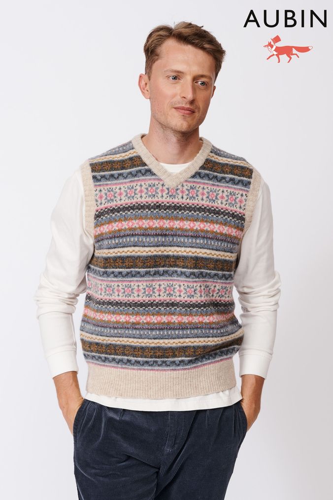 Mens sleeveless jumper next hotsell