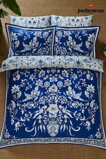 Joe Browns Blue Floral Vivid Vase Reversible Bed Set (B51981) | £75 - £90
