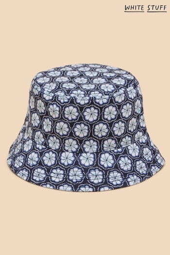 White Stuff Blue Reversible Bucket Hat (B52428) | £22