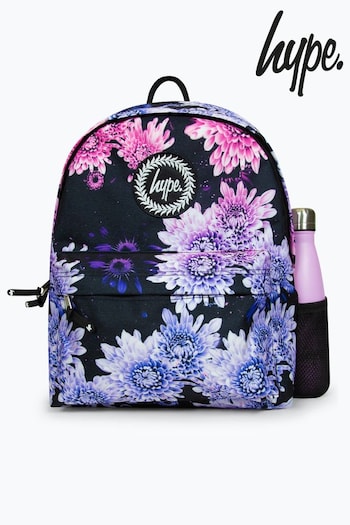 Hype. Floral Fade Black Backpack (B52453) | £30