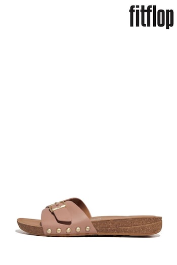 FitFlop plus iQushion Adjustable Buckle Slides (B52462) | £85