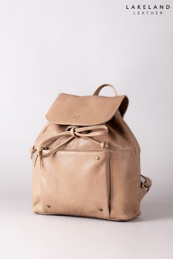 Lakeland Leather Cream Harstone Backpack (B52594) | £70