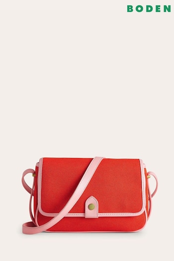 Boden Red Structured Cross-Body Bag (B52680) | £55