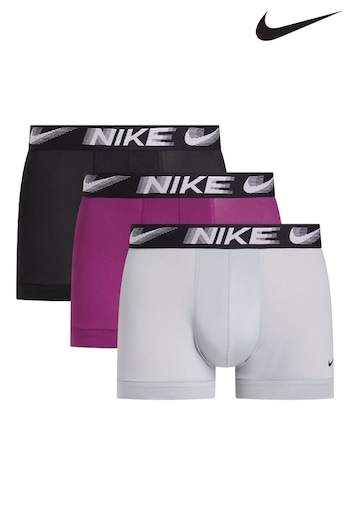 Nike nikeid Grey Trunks 3 Pack (B52775) | £34