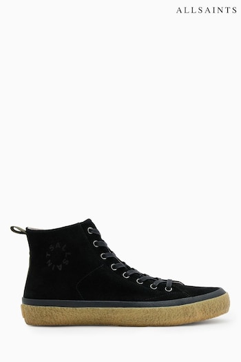 AllSaints Black Crister High Tops (B53127) | £149