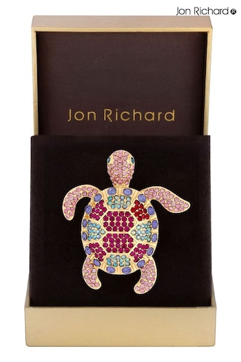Jon Richard Gold Turtle Brooch Gift Box (B53151) | £25